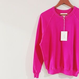 the great. | the college sweatshirt. in seasonal - fuschia ↷